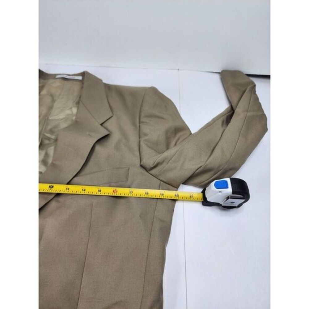 YSL Yves Saint Laurent Men Surgical Cuff Blazer Brown Jacket‎ 38 Made In France - Picture 6 of 16